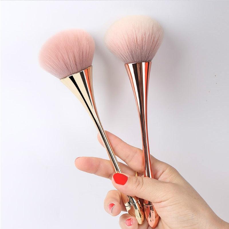 Powder Blush Brush Professional Cosmetic Brushes Set Face Contour Brush Eye Shadow Lip Brush Beauty Makeup Tool - VitaGlow Beauty Co.