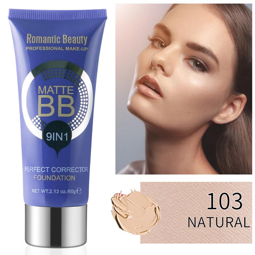 Omantic Beauty Liquid Foundation To Beautify Facial Pores Concealer Not Easy To Take Off Makeup BB Cream - VitaGlow Beauty Co.