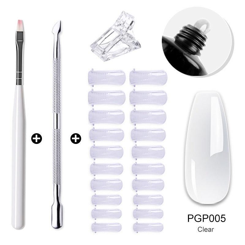 Nail Enhancement Crystal Extension Gel Tool Set Fast Extension Crystal Model Gel Uv Phototherapy Gel - VitaGlow Beauty Co.