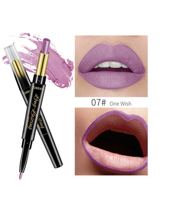 QIBEST 2-in-1 Moisturizing Matte Lipstick & Lip Liner Duo - VitaGlow Beauty Co.