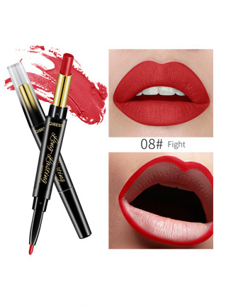 QIBEST 2-in-1 Moisturizing Matte Lipstick & Lip Liner Duo - VitaGlow Beauty Co.