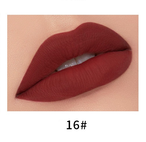 Qibest 34-Color Matte Liquid Lipstick - VitaGlow Beauty Co.