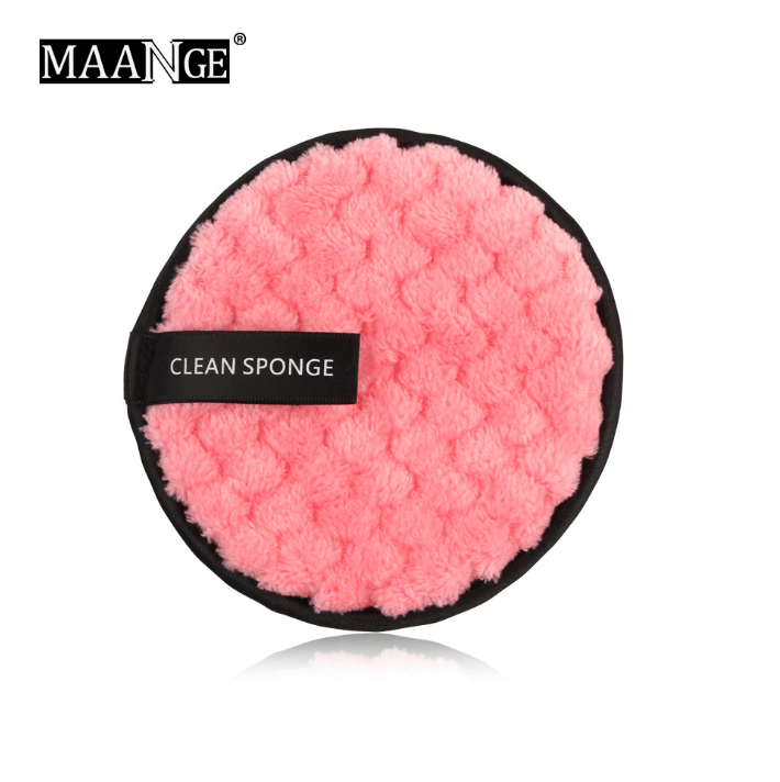 Microfiber Cloth Pads Facial Makeup Remover Puff Face Cleansing Towel Reusable Cotton Double layer Nail Art Cleaning Wipe - VitaGlow Beauty Co.