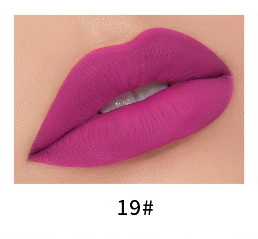 Qibest 34-Color Matte Liquid Lipstick - VitaGlow Beauty Co.