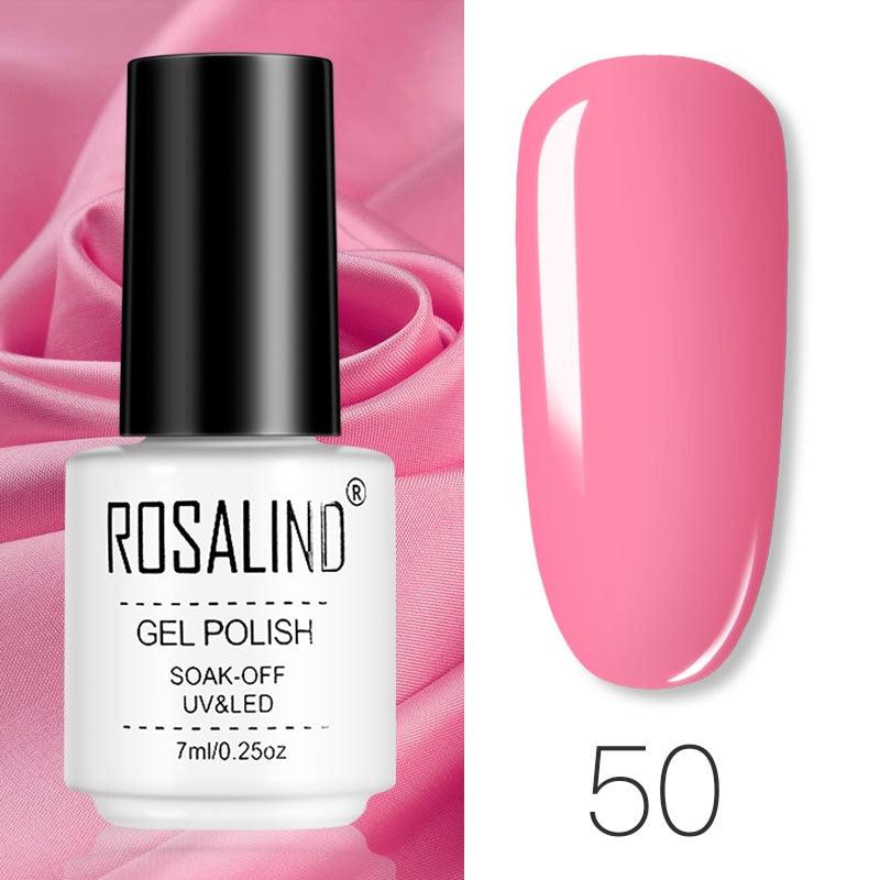 ROSALIND Gel Polish Set Manicure for Nails Semi Permanent Vernis top coat UV LED Gel Varnish Soak Off Nail Art Gel Nail Polish - VitaGlow Beauty Co.