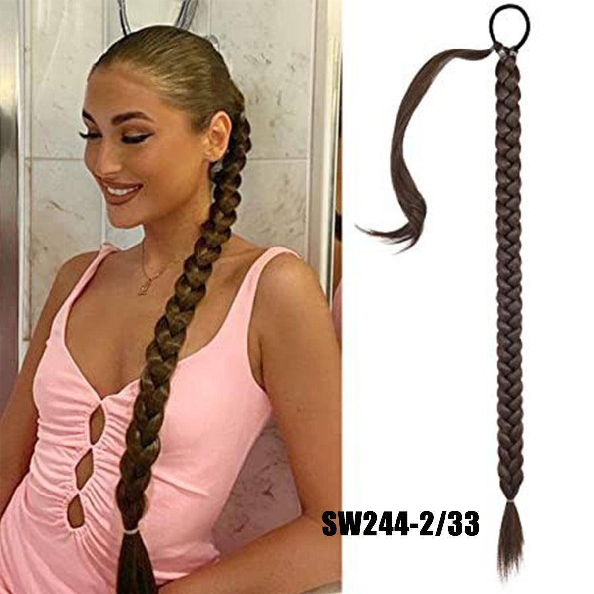 Long Braid Hair Extensions - VitaGlow Beauty Co.