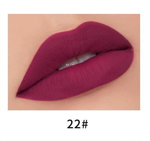 Qibest 34-Color Matte Liquid Lipstick - VitaGlow Beauty Co.