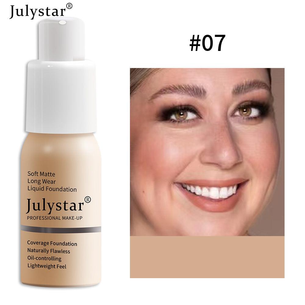 Julystar Radiant Liquid Foundation & Concealer - VitaGlow Beauty Co.