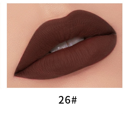 Qibest 34-Color Matte Liquid Lipstick - VitaGlow Beauty Co.