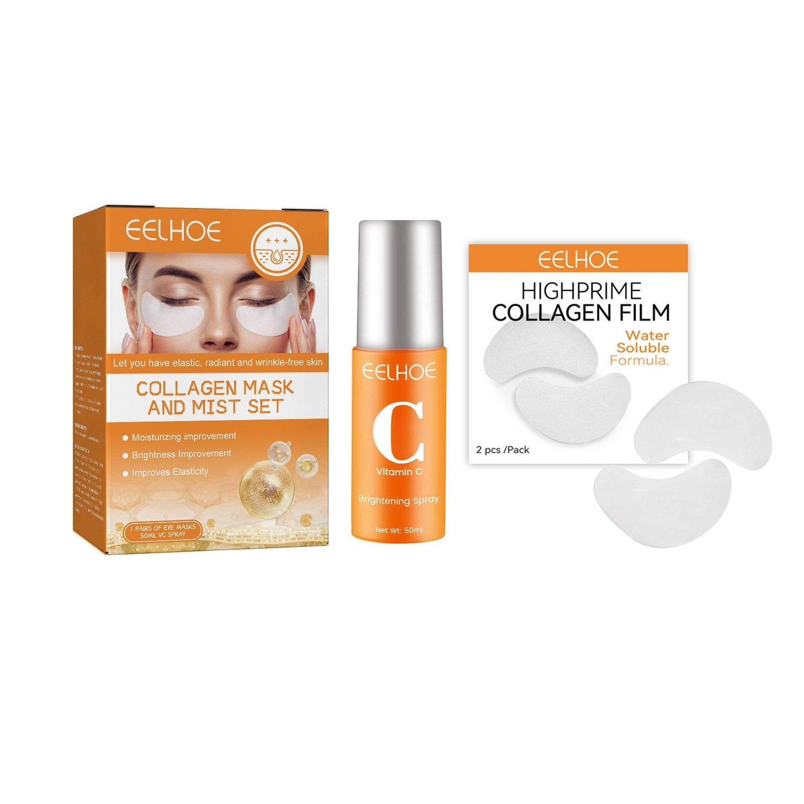 Collagen Eye Mask & Hydrating Spray Set - VitaGlow Beauty Co.