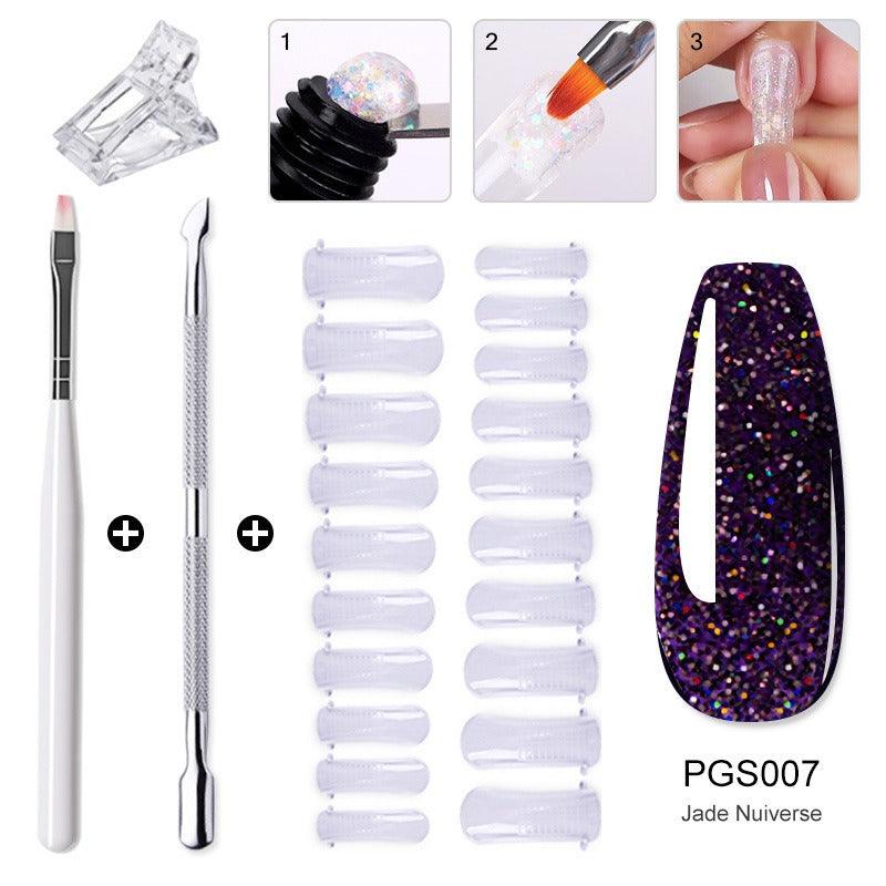 Nail Enhancement Crystal Extension Gel Tool Set Fast Extension Crystal Model Gel Uv Phototherapy Gel - VitaGlow Beauty Co.