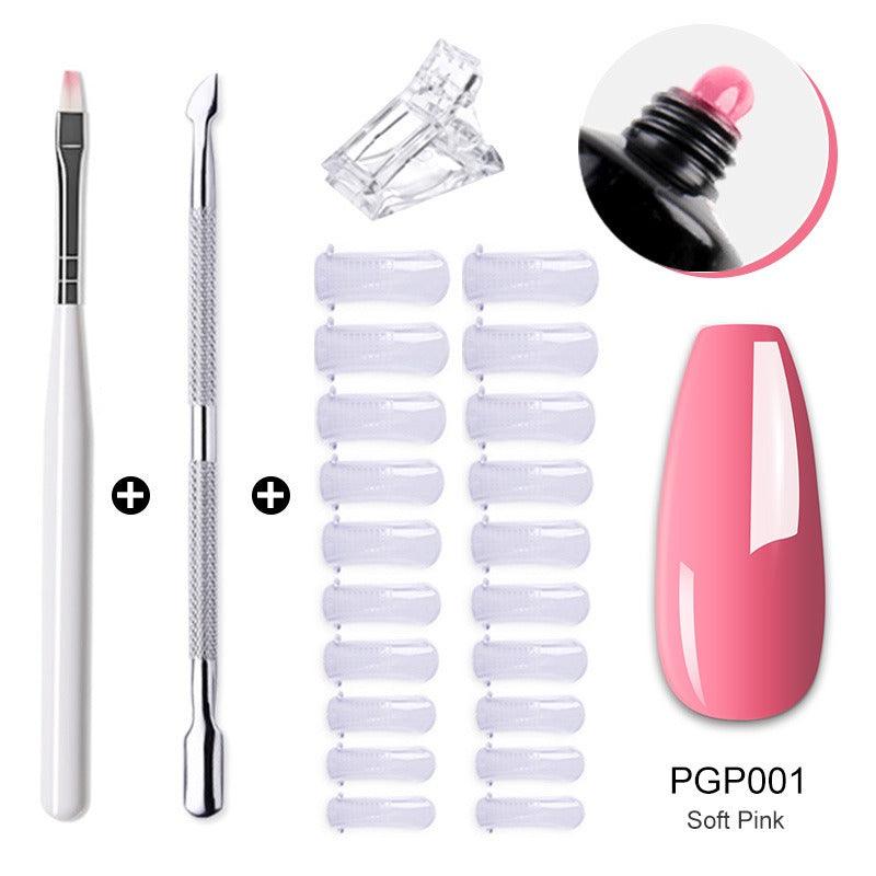 Nail Enhancement Crystal Extension Gel Tool Set Fast Extension Crystal Model Gel Uv Phototherapy Gel - VitaGlow Beauty Co.