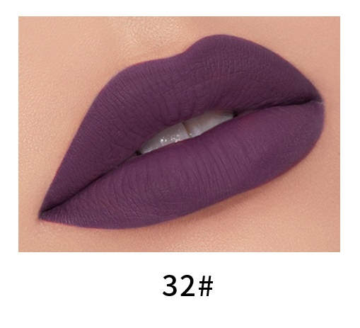 Qibest 34-Color Matte Liquid Lipstick - VitaGlow Beauty Co.