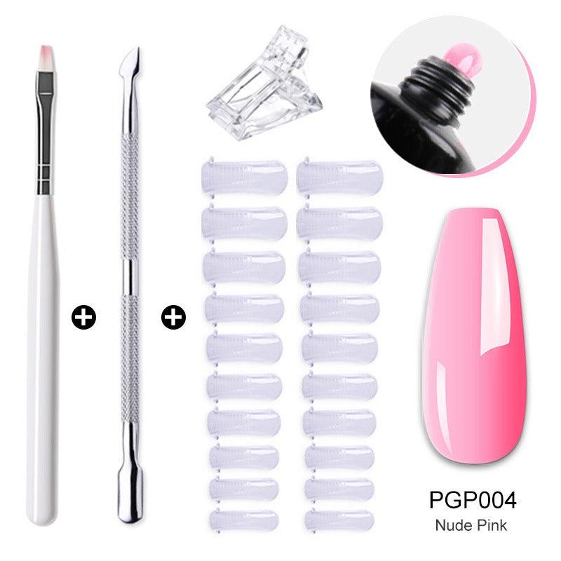 Nail Enhancement Crystal Extension Gel Tool Set Fast Extension Crystal Model Gel Uv Phototherapy Gel - VitaGlow Beauty Co.