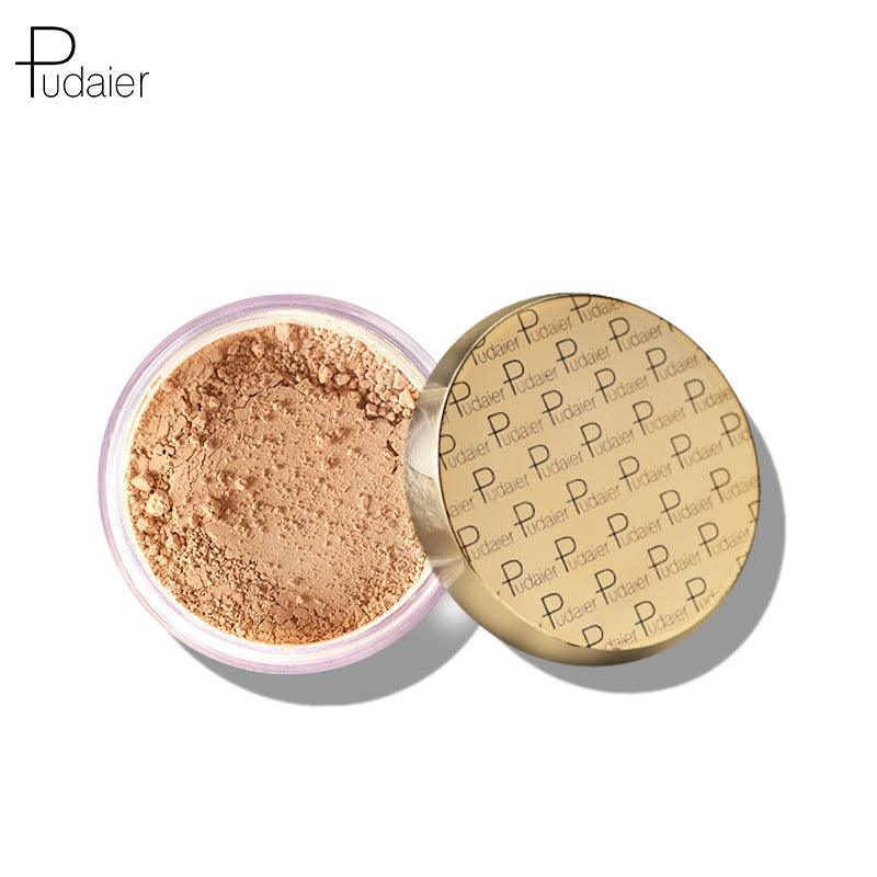 Pudaier Mineral Matte Pearlescent Loose Powder High Gloss Repair Powder Concealer Fixing Powder - VitaGlow Beauty Co.