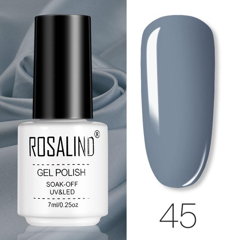 ROSALIND Gel Polish Set Manicure for Nails Semi Permanent Vernis top coat UV LED Gel Varnish Soak Off Nail Art Gel Nail Polish - VitaGlow Beauty Co.