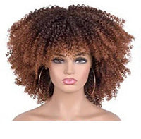 Glamorous Small Curly Hair Explosion Head Wig Set - VitaGlow Beauty Co.