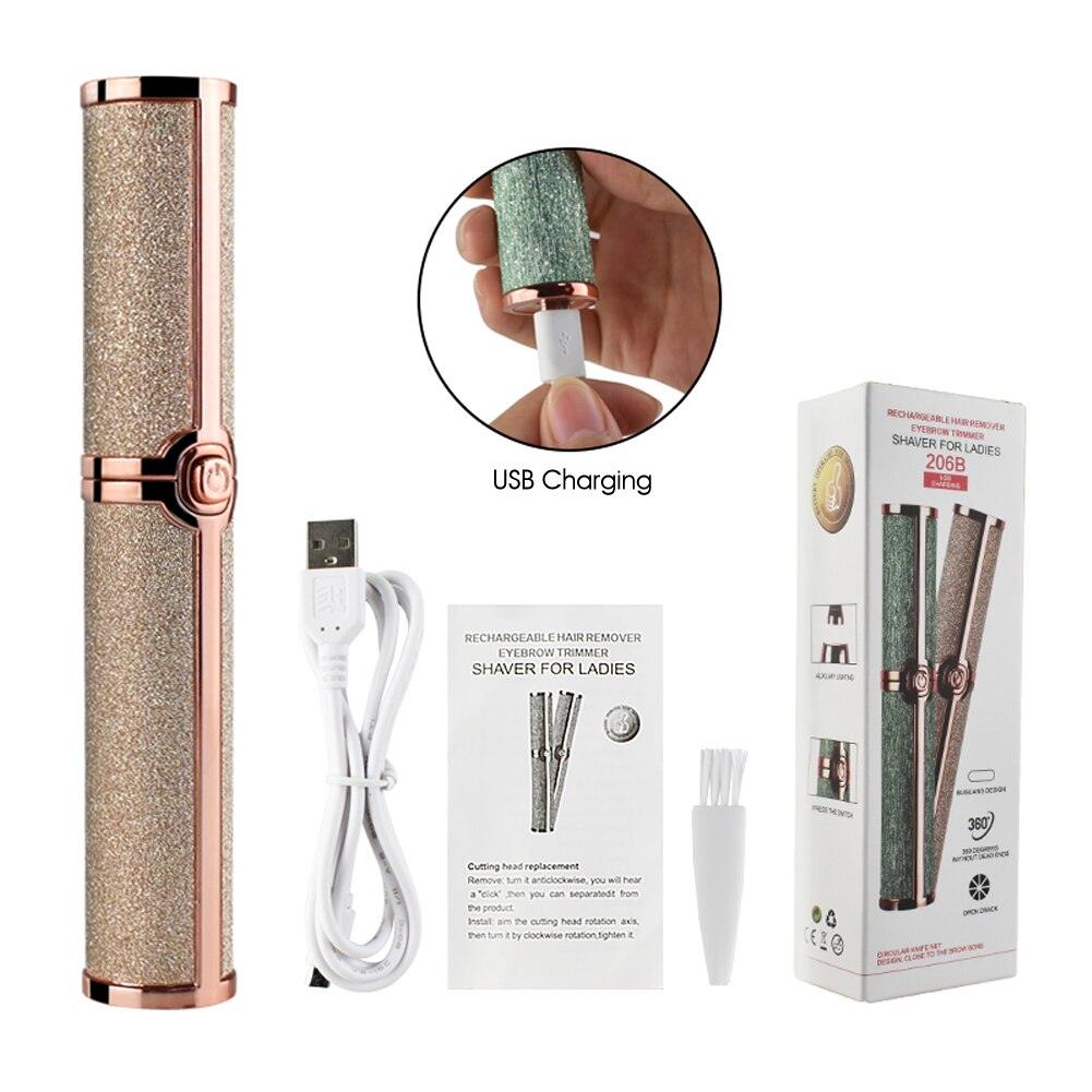 Electric Eyebrow Trimmer Epilator - VitaGlow Beauty Co.