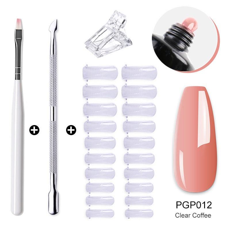 Nail Enhancement Crystal Extension Gel Tool Set Fast Extension Crystal Model Gel Uv Phototherapy Gel - VitaGlow Beauty Co.