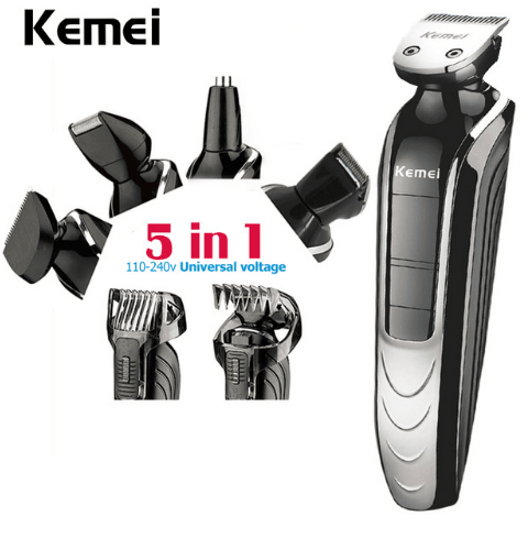 Whole body wash Rechargeable Multifunction Personal Electric Men Hair Clipper Shaver Beard Trimmers Nose Cutting Machine Haircut - VitaGlow Beauty Co.