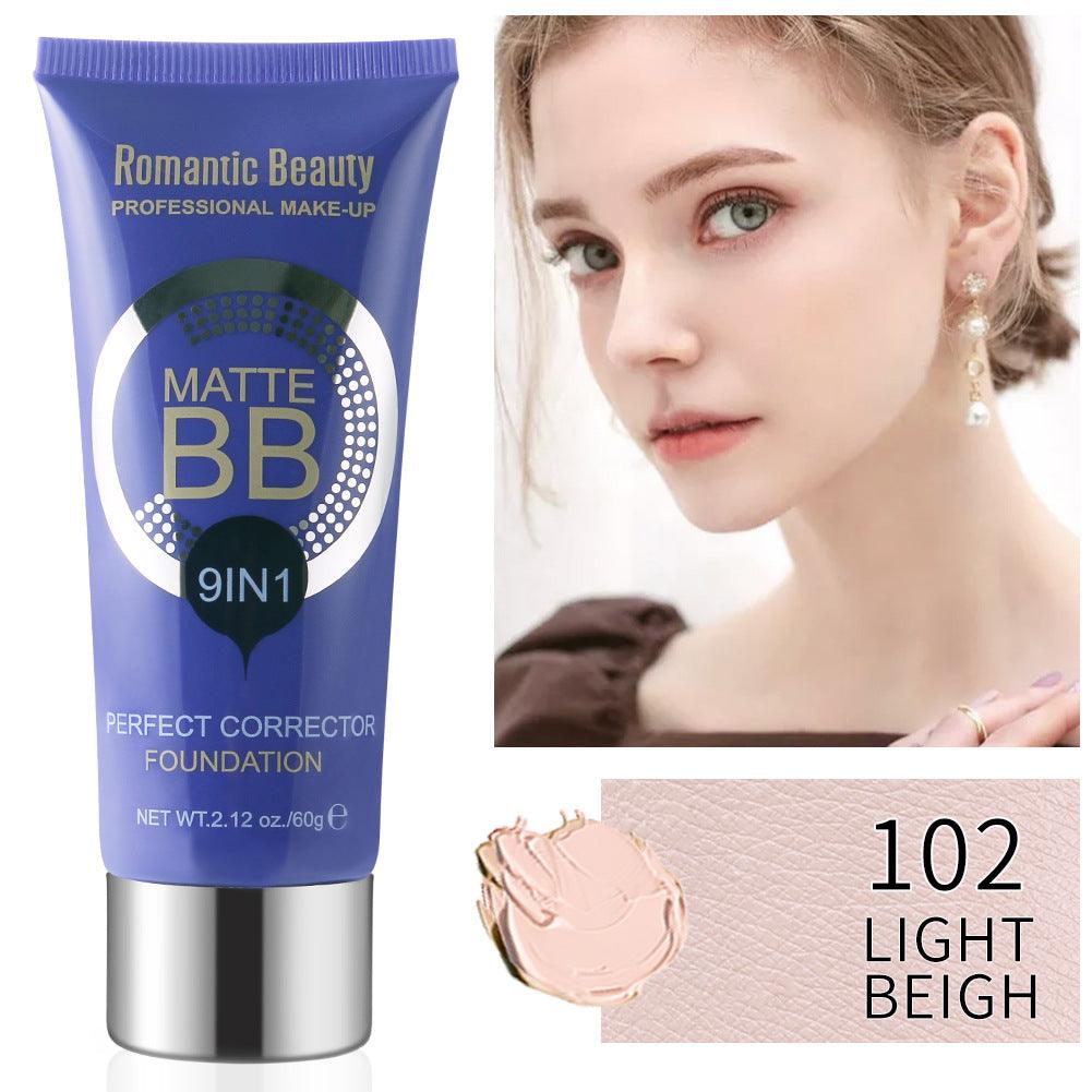 Omantic Beauty Liquid Foundation To Beautify Facial Pores Concealer Not Easy To Take Off Makeup BB Cream - VitaGlow Beauty Co.