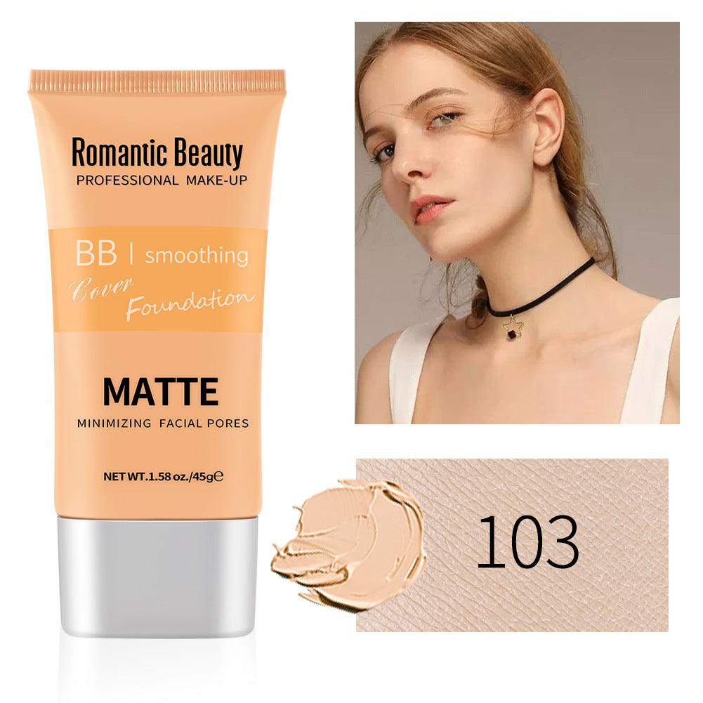 Romantic Beauty Waterproof Non-Standing Portable Foundation Oil Control Long Lasting Concealer Foundation - VitaGlow Beauty Co.