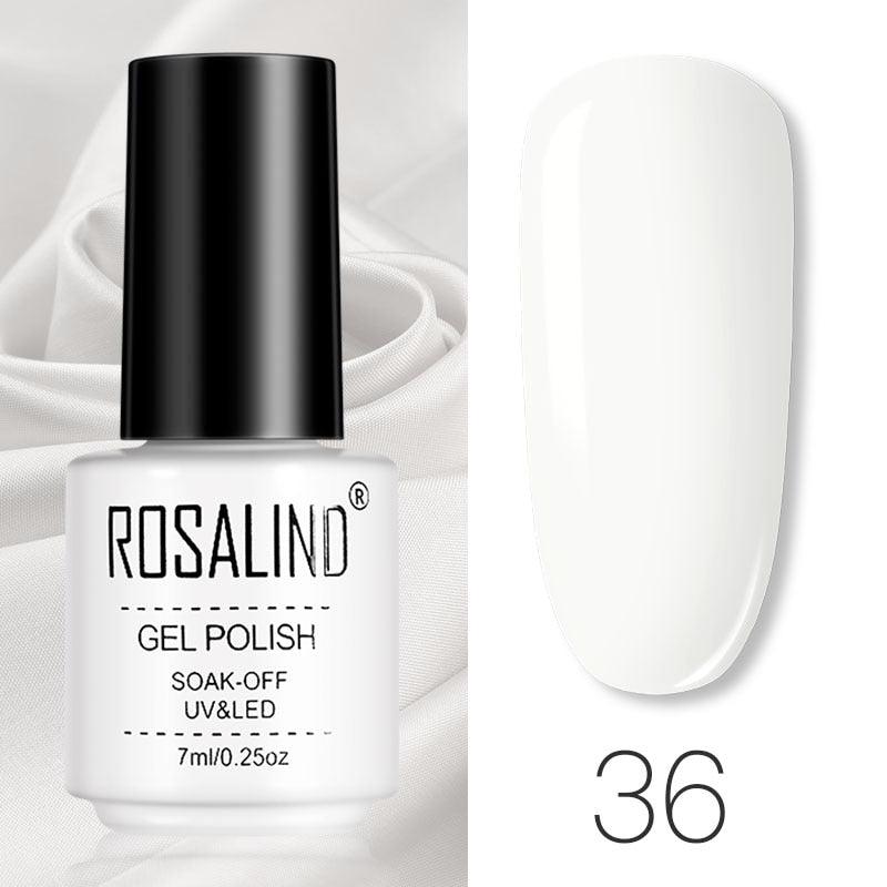 ROSALIND Gel Polish Set Manicure for Nails Semi Permanent Vernis top coat UV LED Gel Varnish Soak Off Nail Art Gel Nail Polish - VitaGlow Beauty Co.