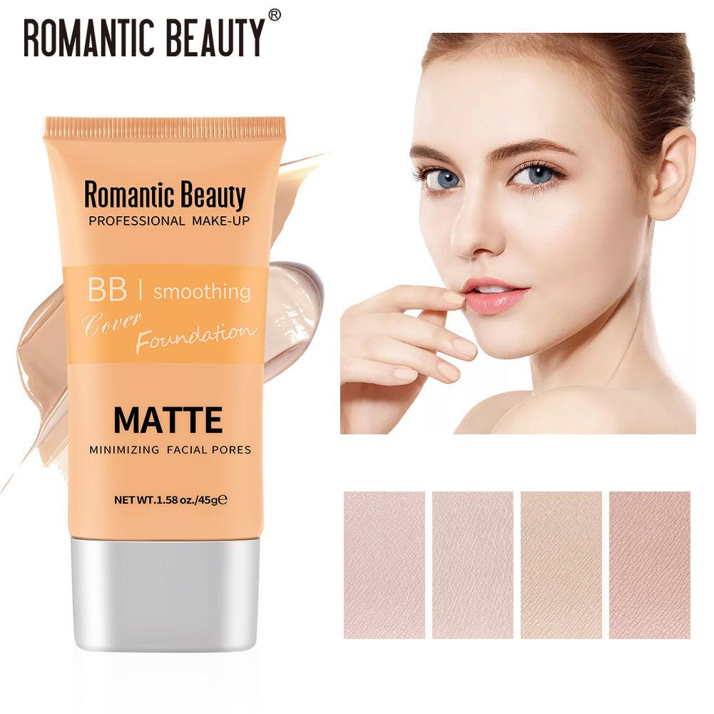 Romantic Beauty Waterproof Non-Standing Portable Foundation Oil Control Long Lasting Concealer Foundation - VitaGlow Beauty Co.