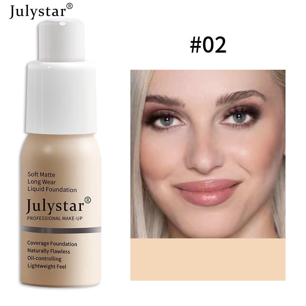 Julystar Radiant Liquid Foundation & Concealer - VitaGlow Beauty Co.