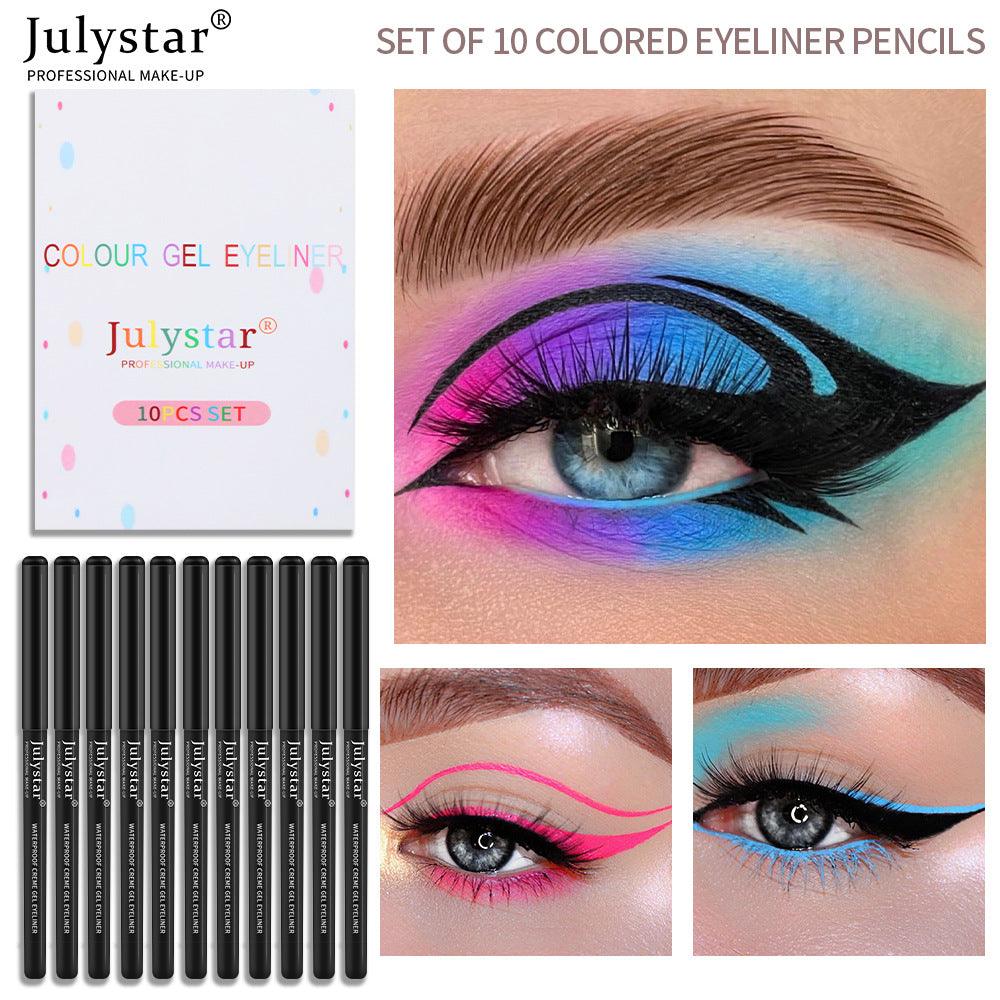 New Set Of Eyeliner Pencil Waterproof And Oil-Proof Non-Smudge Eyeliner Gel Pencil - VitaGlow Beauty Co.