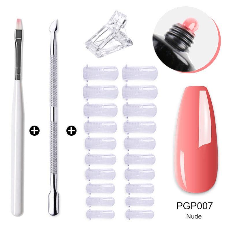 Nail Enhancement Crystal Extension Gel Tool Set Fast Extension Crystal Model Gel Uv Phototherapy Gel - VitaGlow Beauty Co.