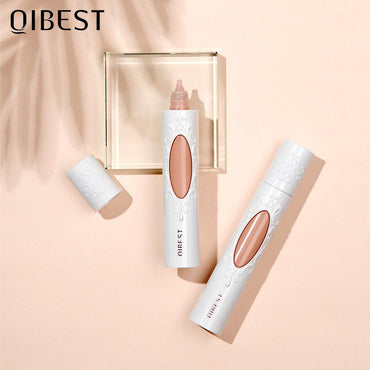 QIBEST Liquid Foundation Long Lasting Makeup Concealer Moisturizing Brightening Matte Natural Liquid Foundation Nude Makeup Repairing Liquid - VitaGlow Beauty Co.