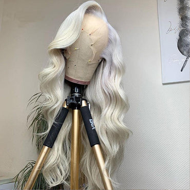 Synthetic Lace Front Wig Long Wavy Cosplay Wigs Heat Resistant Fiber Glueless Daily Wigs For Women - VitaGlow Beauty Co.