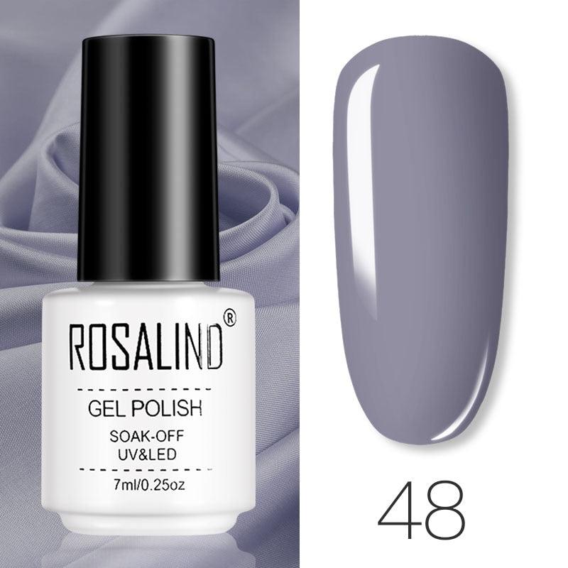 ROSALIND Gel Polish Set Manicure for Nails Semi Permanent Vernis top coat UV LED Gel Varnish Soak Off Nail Art Gel Nail Polish - VitaGlow Beauty Co.