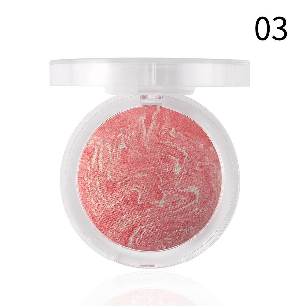 Romantic Beauty Highlighter Blush All-in-One Blush Palette Makeup Pearl Baked Powder Blush Palette - VitaGlow Beauty Co.