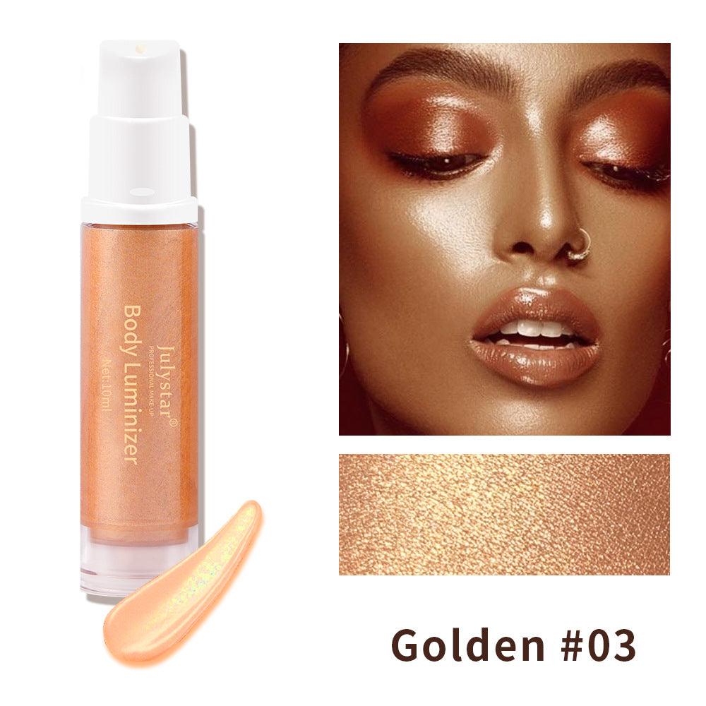 New Full-Body Beach Sexy Highlighter Lotion Brightening Skin And Brightening Highlighter Liquid Milk Body Highlighter - VitaGlow Beauty Co.