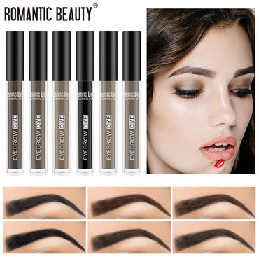 Romantic Beauty Two-Headed Brow Brush For Long-Lasting Styling Waterproof Perspiration-Proof Brow Dye - VitaGlow Beauty Co.