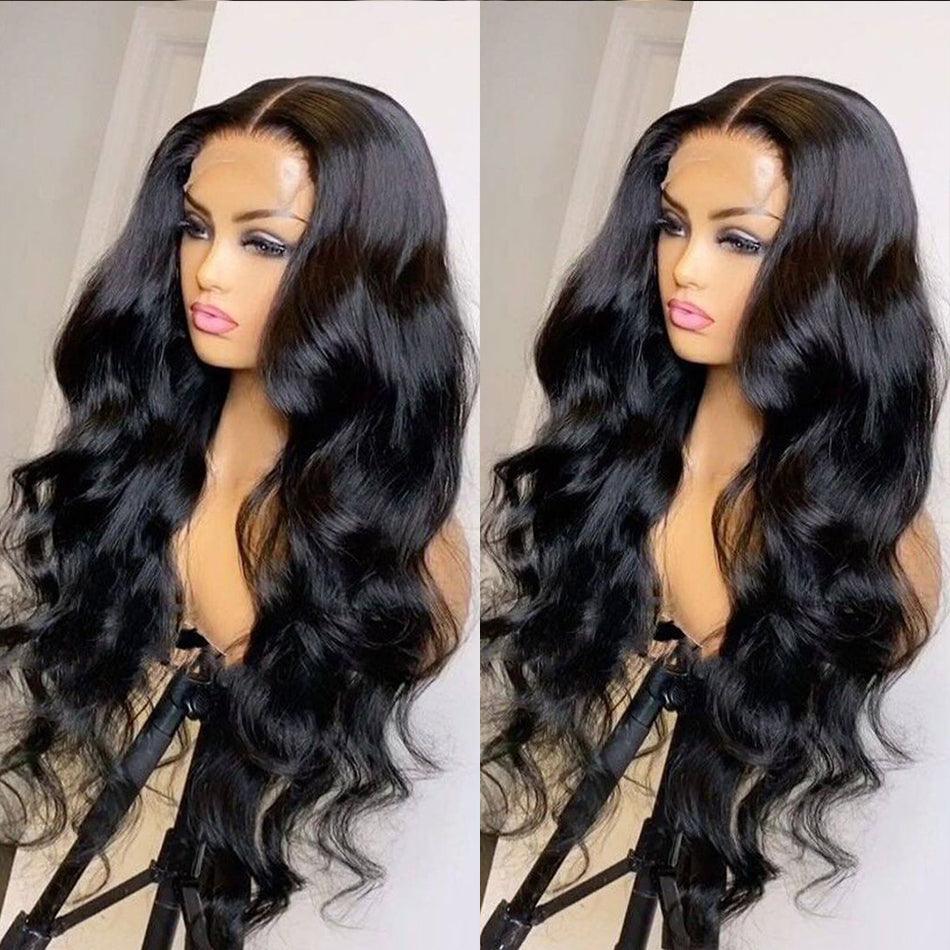 Lace Front Body Wave Human Hair Wig - VitaGlow Beauty Co.