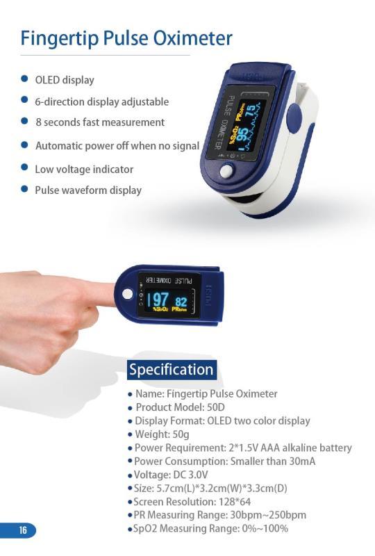 Oximetro De do Pulse Oximeter Blood Saturometro Monitor SPO2 PR Pulso Portable Pulsioximetro - VitaGlow Beauty Co.