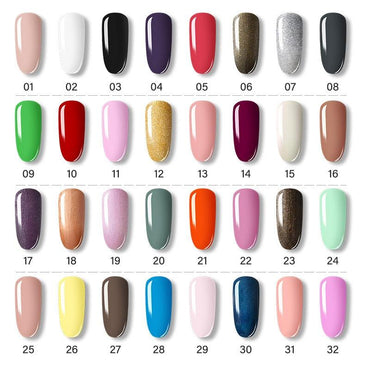 ROSALIND Gel Polish Set Manicure for Nails Semi Permanent Vernis top coat UV LED Gel Varnish Soak Off Nail Art Gel Nail Polish - VitaGlow Beauty Co.