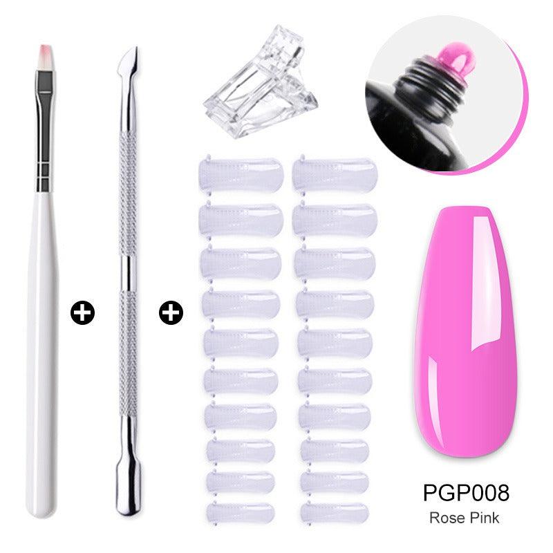 Nail Enhancement Crystal Extension Gel Tool Set Fast Extension Crystal Model Gel Uv Phototherapy Gel - VitaGlow Beauty Co.