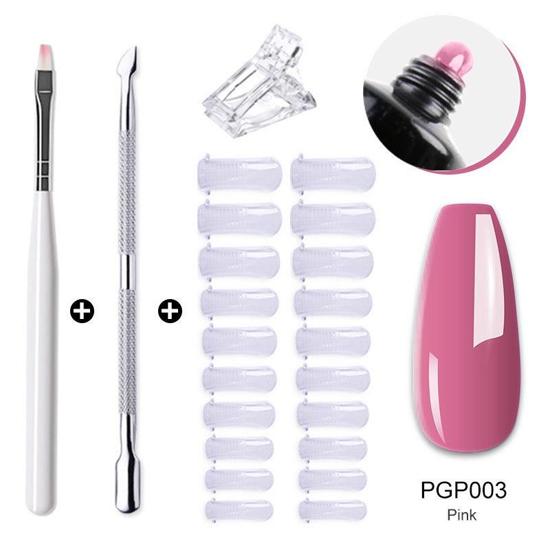 Nail Enhancement Crystal Extension Gel Tool Set Fast Extension Crystal Model Gel Uv Phototherapy Gel - VitaGlow Beauty Co.