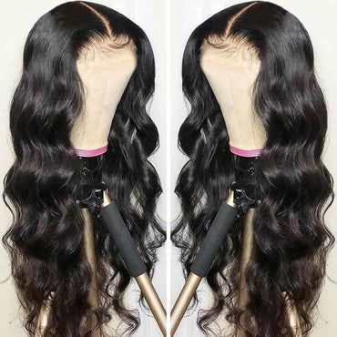 Lace Front Body Wave Human Hair Wig - VitaGlow Beauty Co.