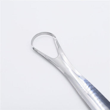 Stainless Steel Tongue Scraper Tongue Cleaner Oral Cleaning Care To Remove Bad Breath Tongue Brush Tongue Scraper - VitaGlow Beauty Co.