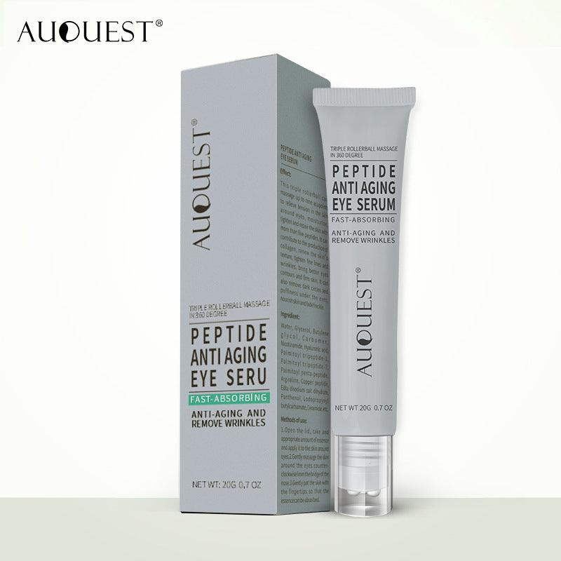 AUQUEST Polypeptide Eye Serum Cream with Collagen Roller - VitaGlow Beauty Co.