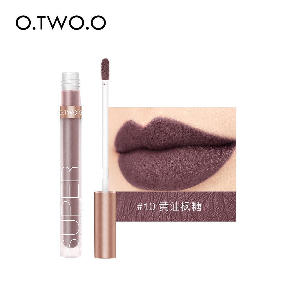 O. TWO.O12 Color Honey Language Velvet Matte Lip Color - VitaGlow Beauty Co.