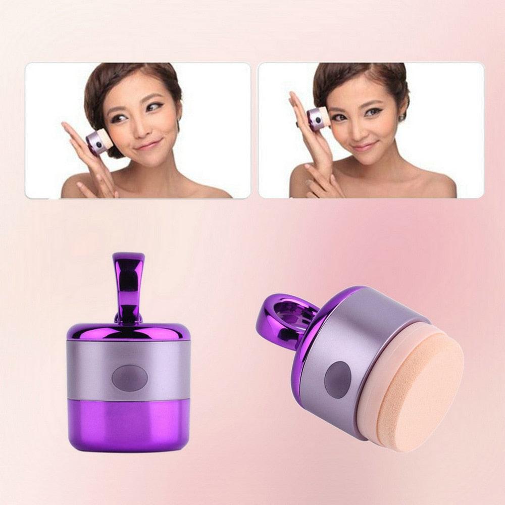 GlowMaster™ 3D Electric Smart Foundation Vibrating Puff - VitaGlow Beauty Co.