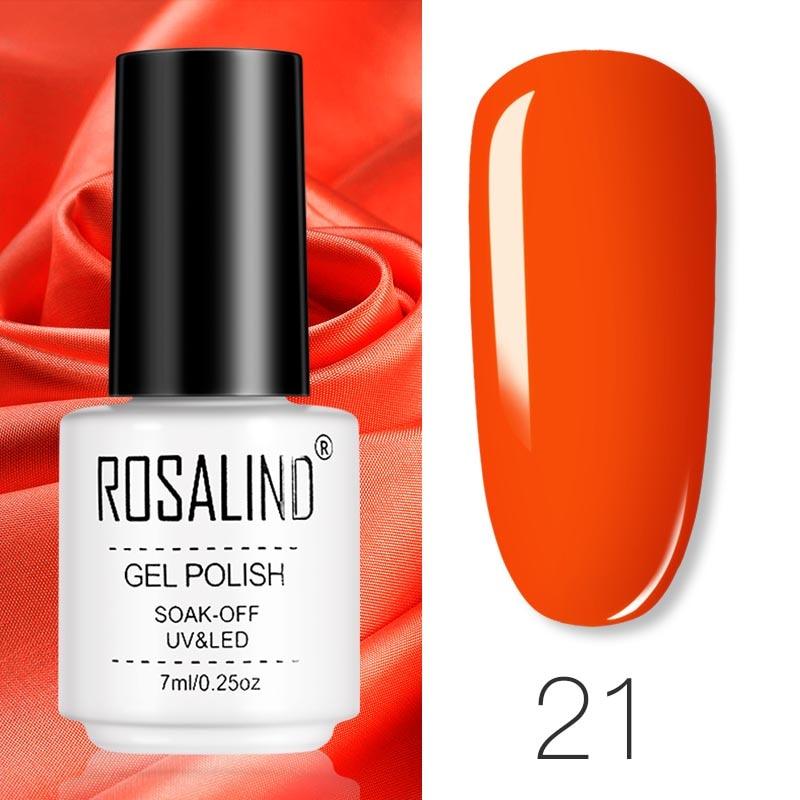 ROSALIND Gel Polish Set Manicure for Nails Semi Permanent Vernis top coat UV LED Gel Varnish Soak Off Nail Art Gel Nail Polish - VitaGlow Beauty Co.