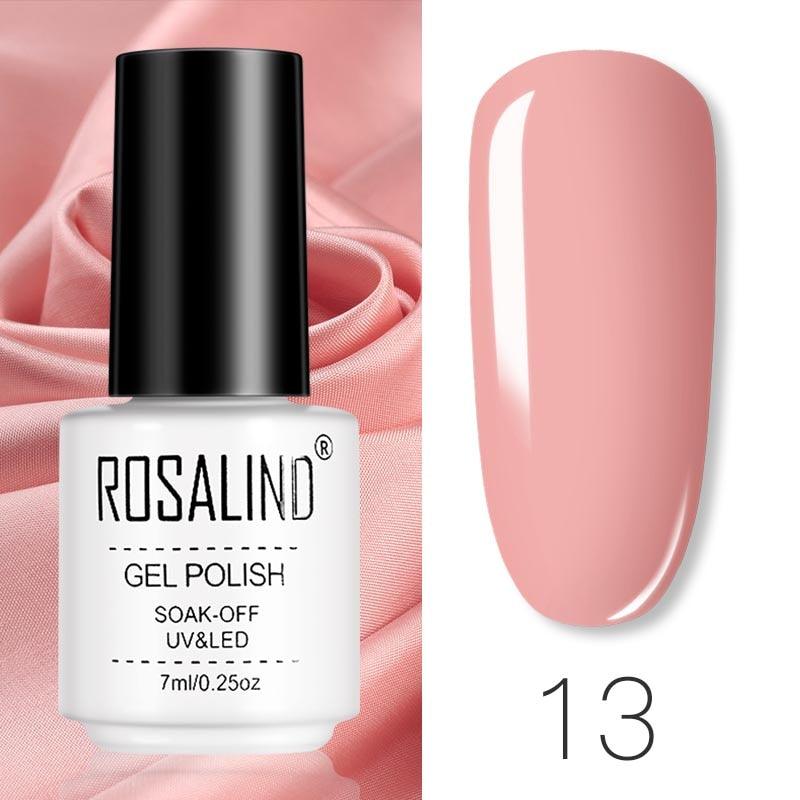 ROSALIND Gel Polish Set Manicure for Nails Semi Permanent Vernis top coat UV LED Gel Varnish Soak Off Nail Art Gel Nail Polish - VitaGlow Beauty Co.