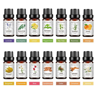 Luxury 14 Piece Unisex Essential Oil Set - VitaGlow Beauty Co.